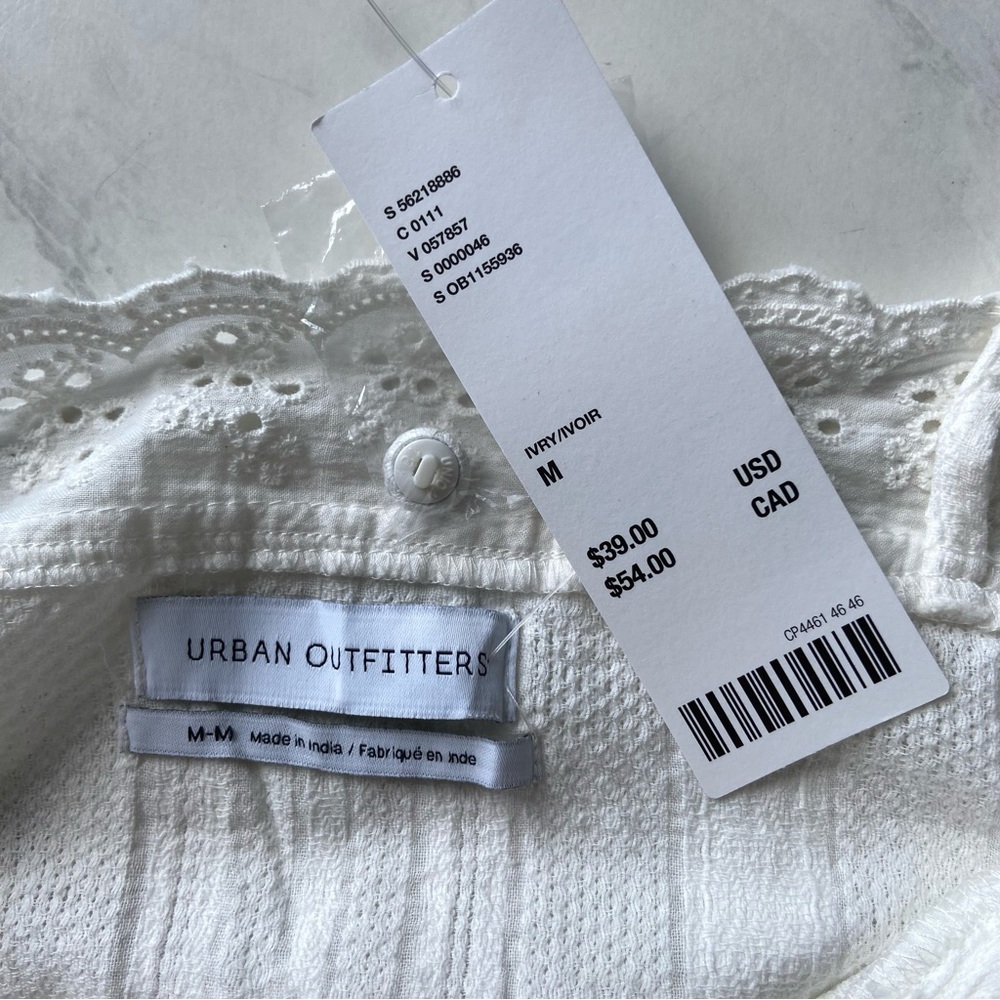 UO Button-Front Cami Tank - Picture 7 of 8